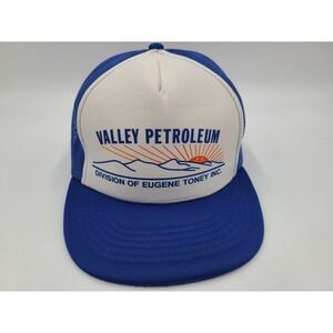 Vintage Valley Petroleum Division of Eugene Toney Mesh Trucker Snapback Hat Cap